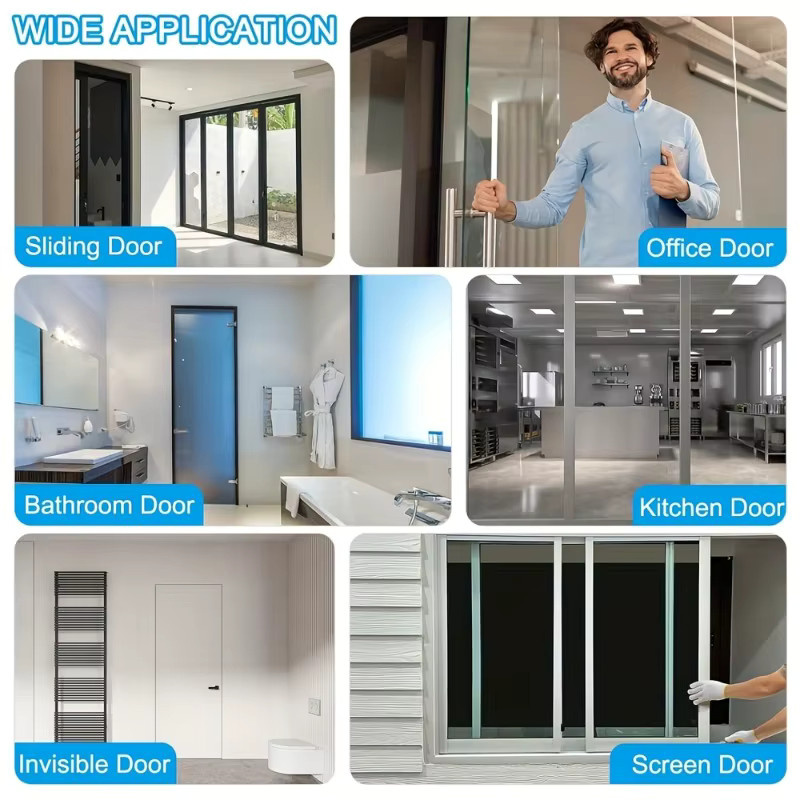 Makita Automatischer Türschließer zur Klebemontage für Haushalt und Gewerbe in Schwarz oder Weiß - Bild 5