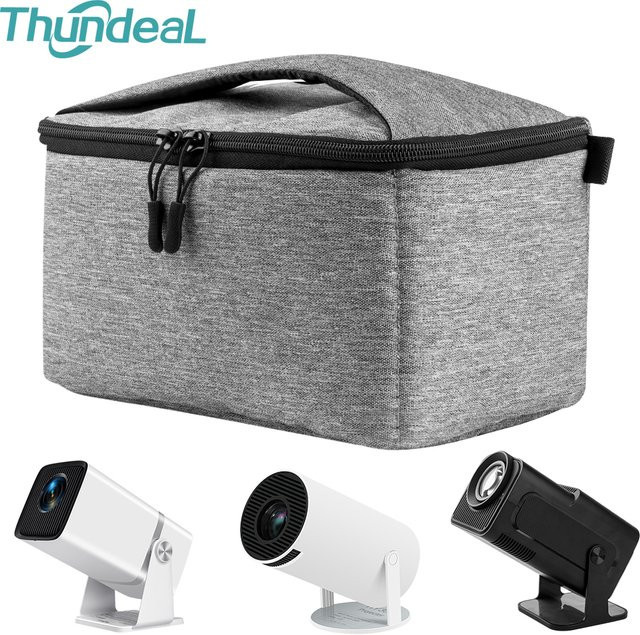 ThundeaL Projektor Tragetasche für HY300 Pro HY300W HY320 Mini HY320W TD80W in Grau - Bild 1
