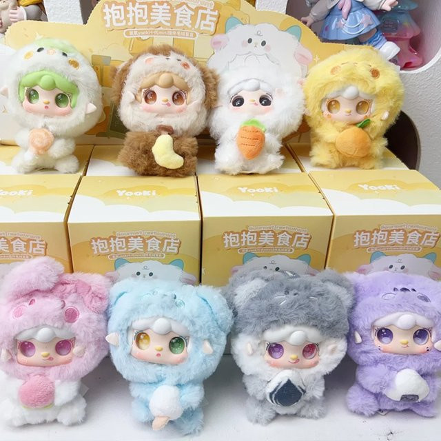 52TOYS Yooki Gourmet Restaurant V10 Serie, Plüsch Blind Box Puppe - Bild 1