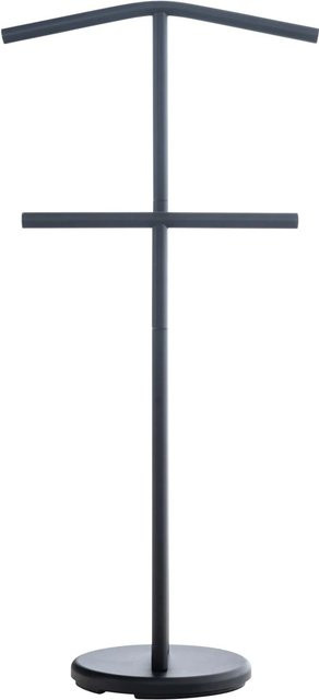 DELUKE Herrendiener TOM Kleiderständer aus Metall in Schwarz, B/T/H: 50 x 28 x 107 cm - Bild 1