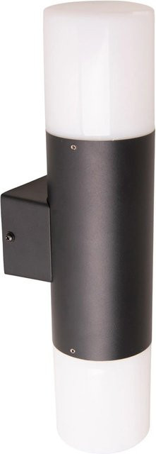 Näve Außenwandleuchte Torica Schwarz mit E27 Fassung, Höhe: 32 cm - Bild 1
