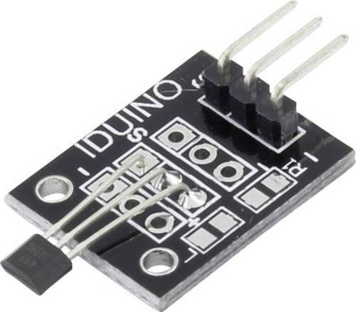 Iduino Hallsensor Schwarz passend für Arduino Einplatinen-Computer - Bild 1