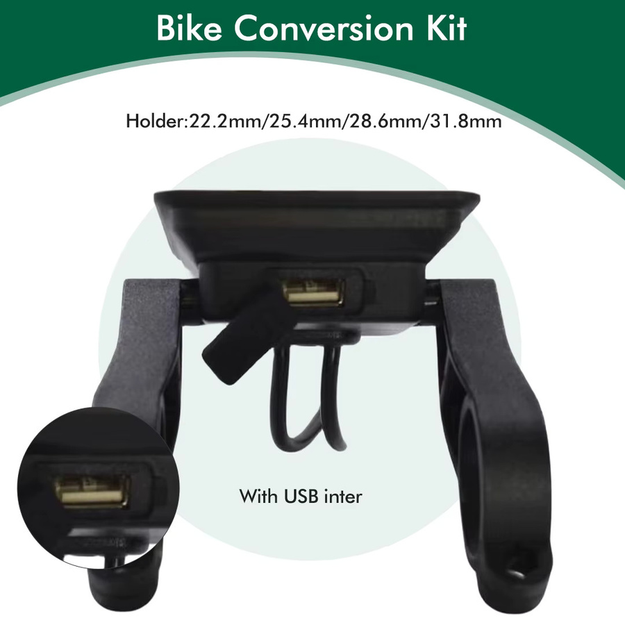 Mcezdy M7C-2 Elektrisches Fahrrad LCD Display mit USB UART2 für E-Roller und E-Bikes, Schwarz - Bild 4