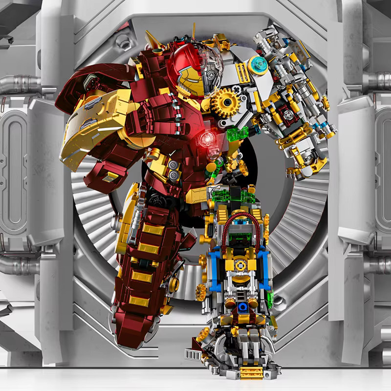 Iron Heroes Buster Mech, Bausteine, Kriegsroboter, Actionfiguren, 2700 Teile - Bild 4