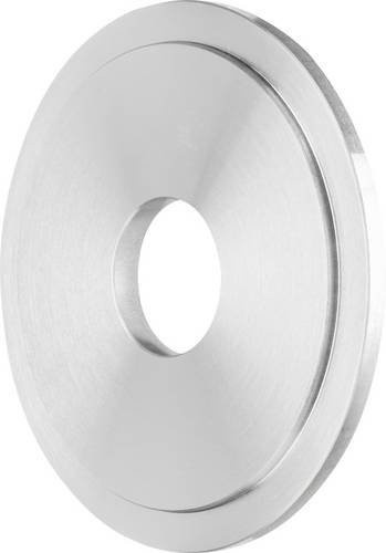 PFERD TOOLS Spannflansch für POLINOX-Vliesräder PNK, Farbe: Silber, Bohrung Ø 76,2 mm mit Reduzierung auf Bohrung Ø 25,4 mm - Bild 1