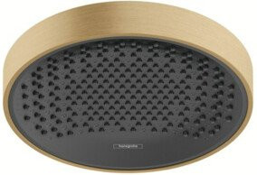 Hansgrohe Rainfinity 250 Kopfbrause für Wand- oder Deckenmontage in Brushed Bronze, rund mit Anti-Kalk-Funktion - Bild 1