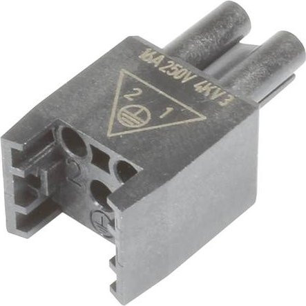 Harting Buchsengehäuse 09465003401 Schwarz 2 Crimpen - Bild 1
