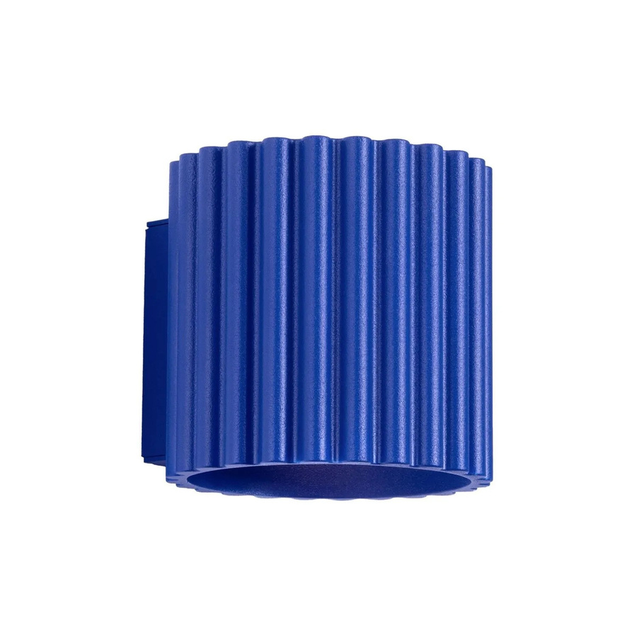 Licht-Erlebnisse Wandlampe Up Down aus Aluminium in Blau für G9 Leuchtmittel, Breite: 10 cm - Bild 2