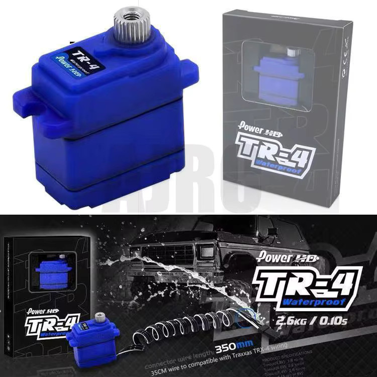 TOPRC Metall Getriebe Servo, Blau - Bild 2