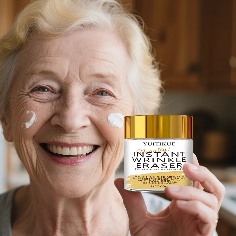 YUITIKUE Sofort-Faltenentferner mit Retinol & Kollagen, 60g, Reife Haut - Bild 2