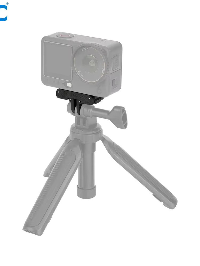 JJC Bidirektionale magnetische Schnellwechselhalterung und Erweiterungsbasis für DJI Osmo Action 6 und Osmo Nano, Schwarz - Bild 7