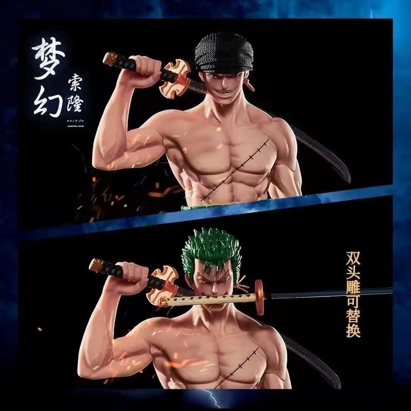 Bandai One Piece Roronoa Zoro Figur, Action Figur, 20cm, Kunststoff - Bild 4