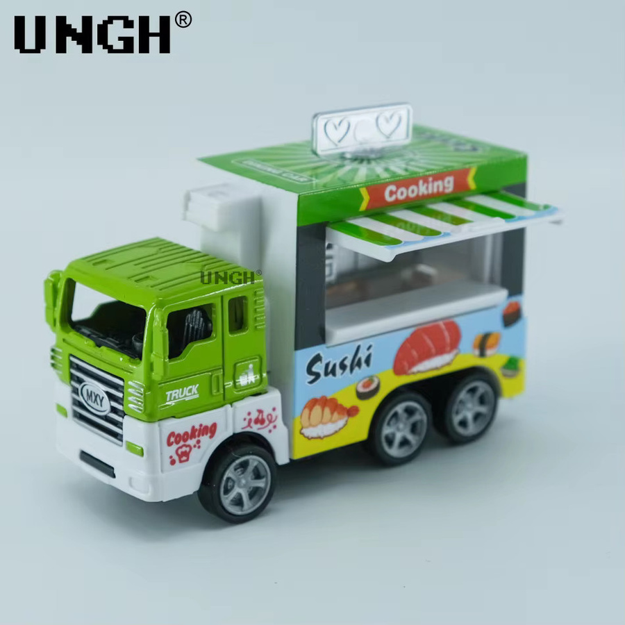 Ungh Fast-Food-Truck, Modell Speisewagen, 1:36, Dinosaurier Fahrzeug - Bild 2