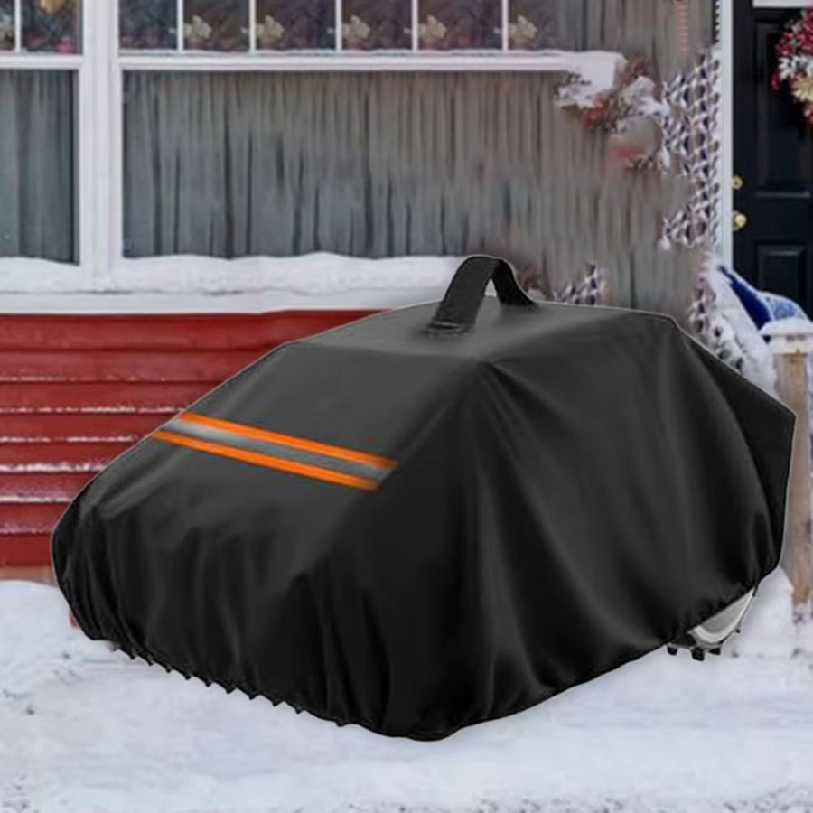 VIBRATITE Schutzhülle für Roboter-Rasenmäher aus wasserdichtem Polyester, Schwarz, B/T/H: 83 x 62 x 43 cm - Bild 2