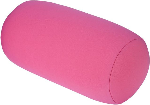 Yiran Health & Beauty Nackenstütze als Kissenrolle in Rosa mit Mikrokügelchen und abnehmbarem Bezug - Bild 1