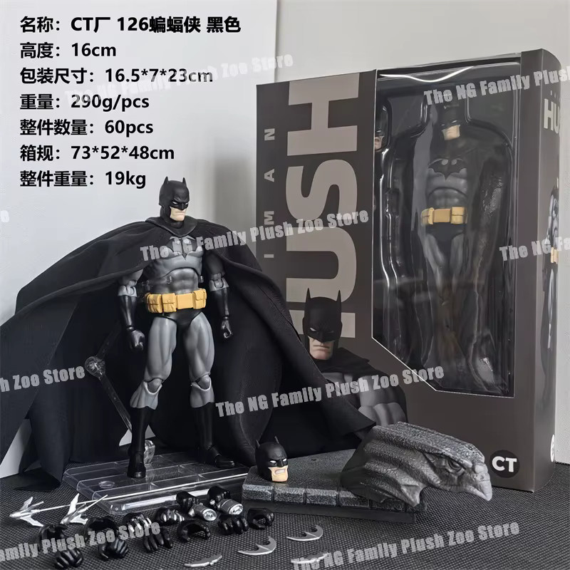 Ct Toys Batman Black Mafex 126, Actionfigur, Blau, Schwarz - Bild 3