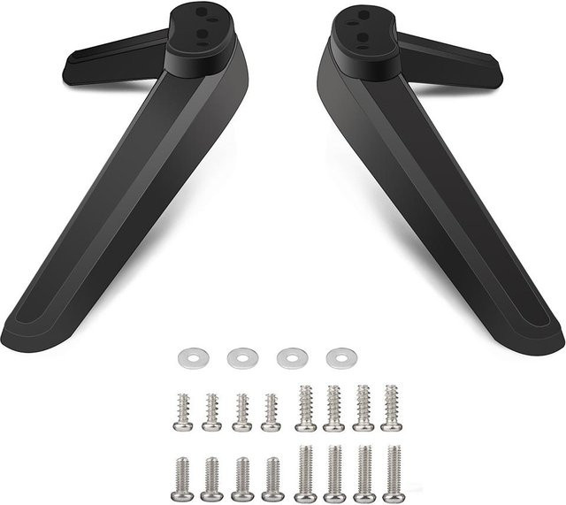 Universelles Binchi Outdoor Product TV-Ständer Set mit Schrauben für 28 bis 65 Zoll, Basishalterung in Schwarz - Bild 1