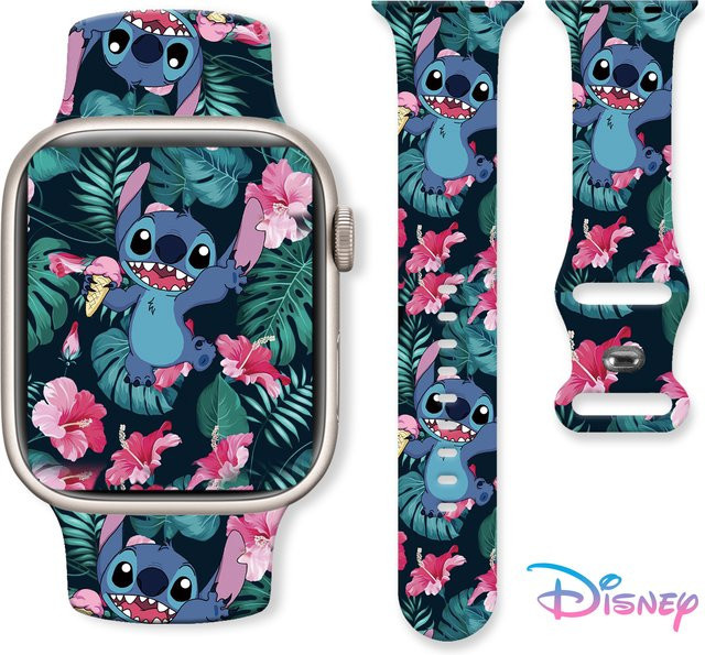 Disney Stitch Uhrenarmband Silikon, Bunt, Unisex - Bild 1