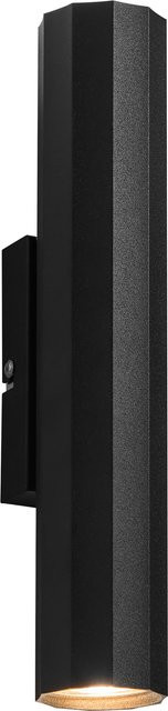LIVARNO HOME Wandleuchte in Schwarz mit LED-Up-and-Down-Strahlern und GU10-Fassung - Bild 1