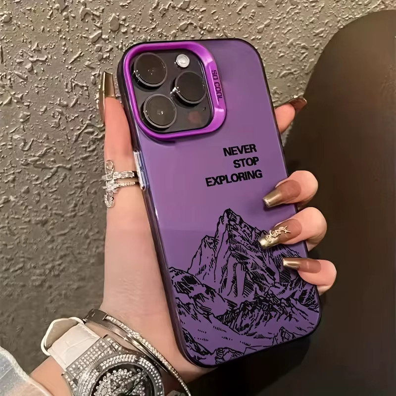 Luxus Handyhülle in Purple für iPhone 17 Pro Max, 17Air, 16Plus, 15, 14, 13, 12 und 11 - Bild 2