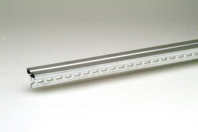 Regalwerk BERT-Rahmenstütze aus verzinktem Stahlblech in Silber, Höhe: 232,5 cm - Bild 1