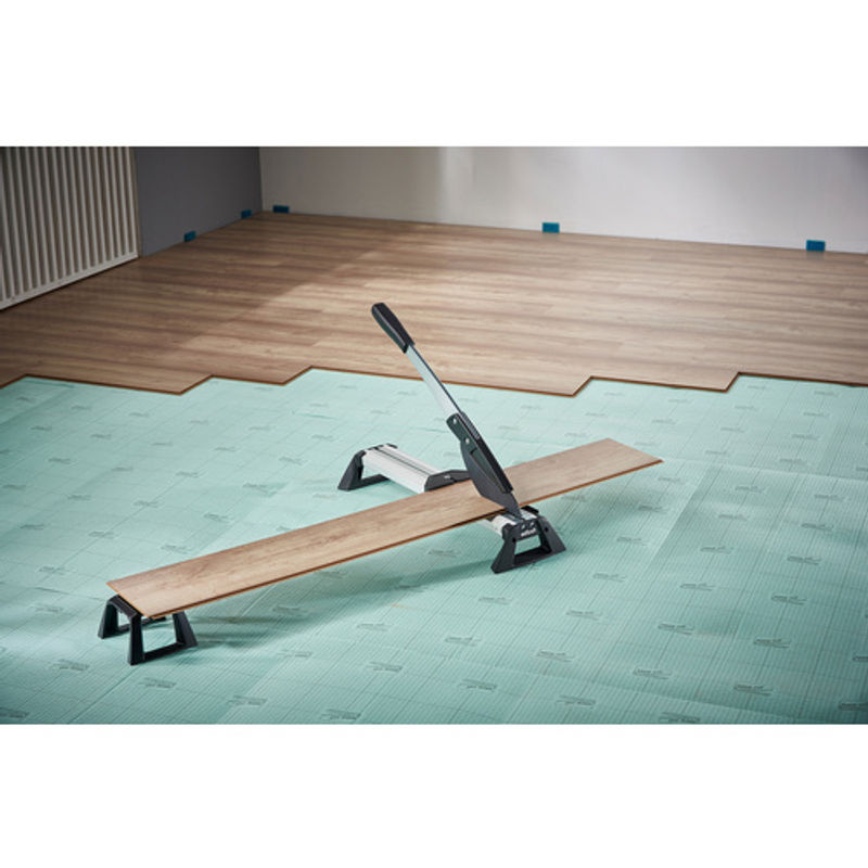Wolfcraft Vinyl- und Laminatschneider VLC 800 in Schwarz/Silber aus Aluminium und Kunststoff - Bild 2