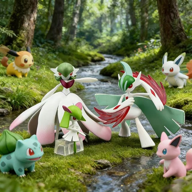 Bandai Pokemon Gardevoir Figur, Actionfigur, Kunststoff - Bild 1