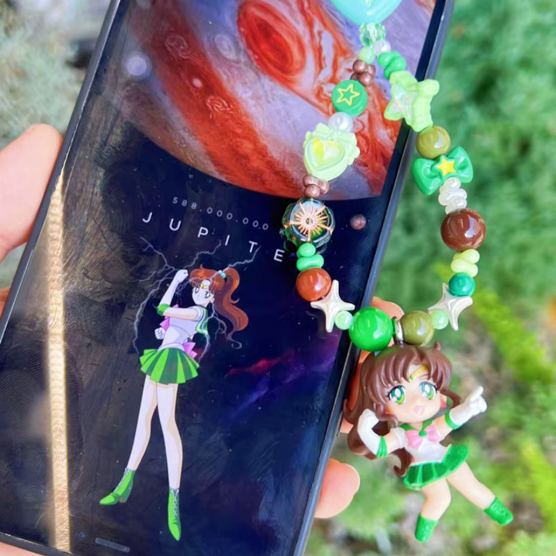 Bandai Sailor Moon Zubehör, Perlen Telefon Kette Tasche Geschenke - Bild 2