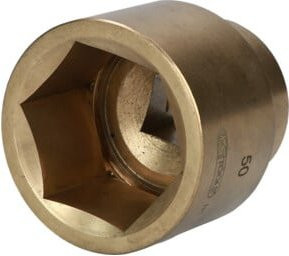 KS Tools BRONZEplus Stecknuss 3/4" 6-kant 29 mm aus Aluminium-Bronze in Gold - Bild 1
