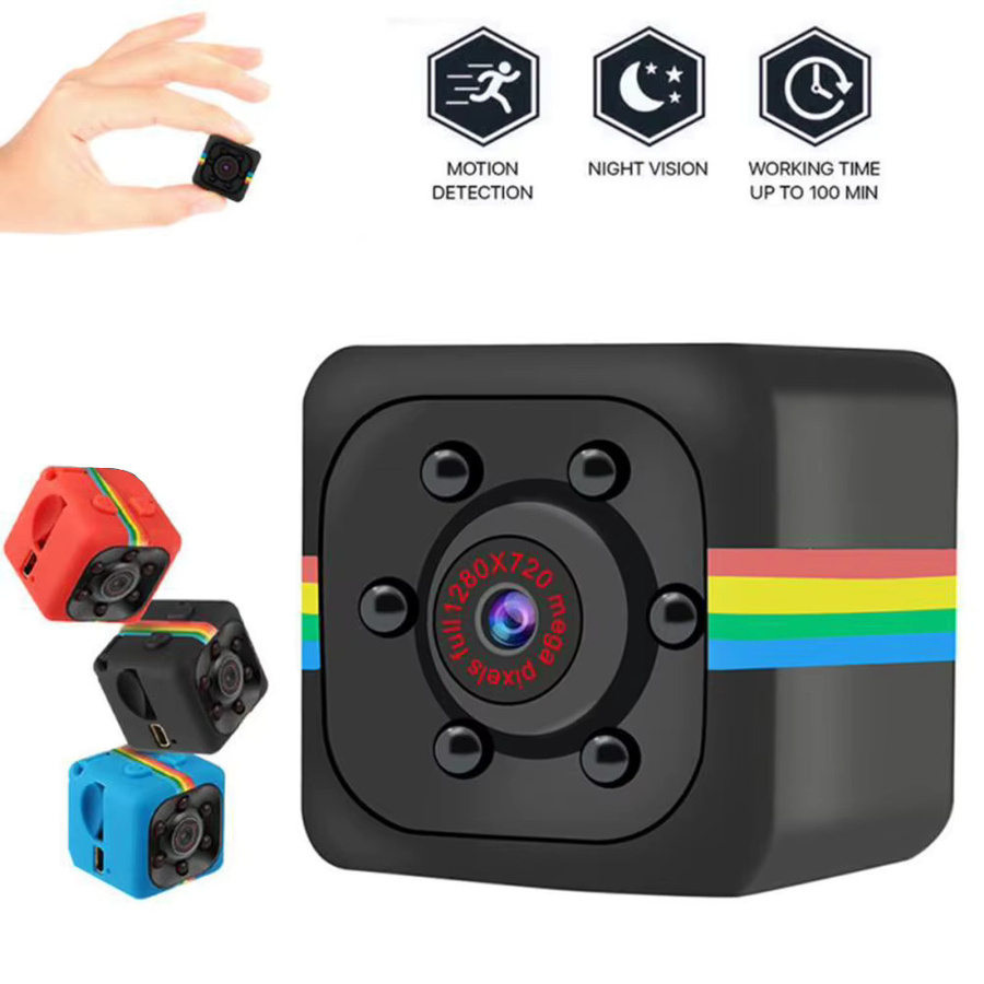 SQ11 Mini Action Kamera mit Motion Sensor und Nachtsicht, Full HD 960P Camcorder und Voice Recorder in Schwarz - Bild 3