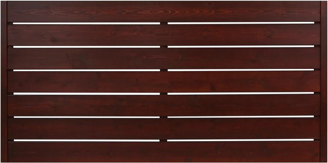 Sichtschutzzaunelement Faro von Andrewex aus Kiefernholz, Braun, B/H: 90 x 180 cm - Bild 1