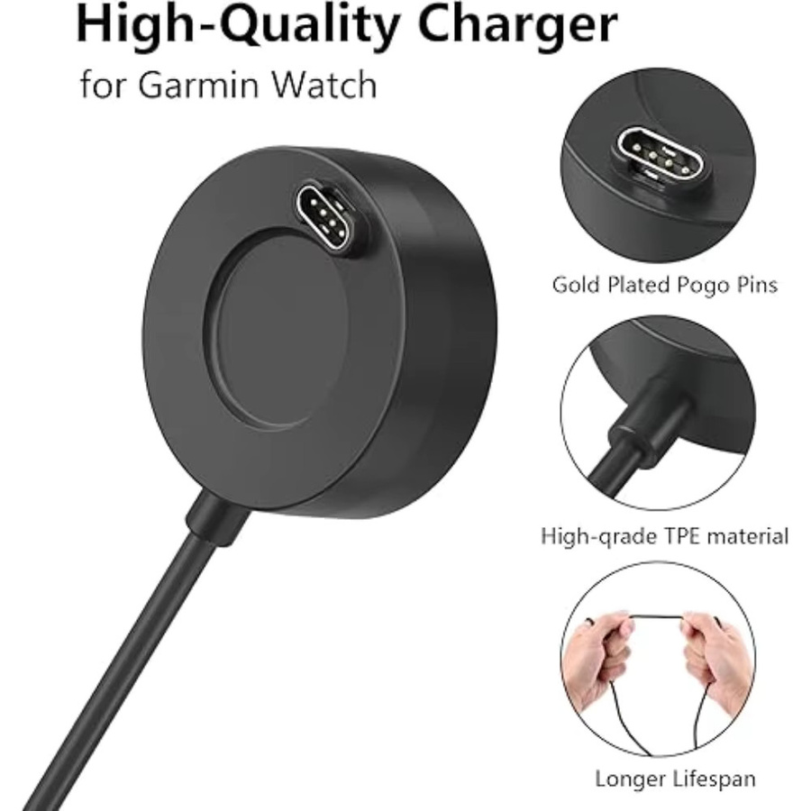 Garmin Ersatzladegerät, 2er-Pack, USB, Schwarz, Unisex - Bild 4