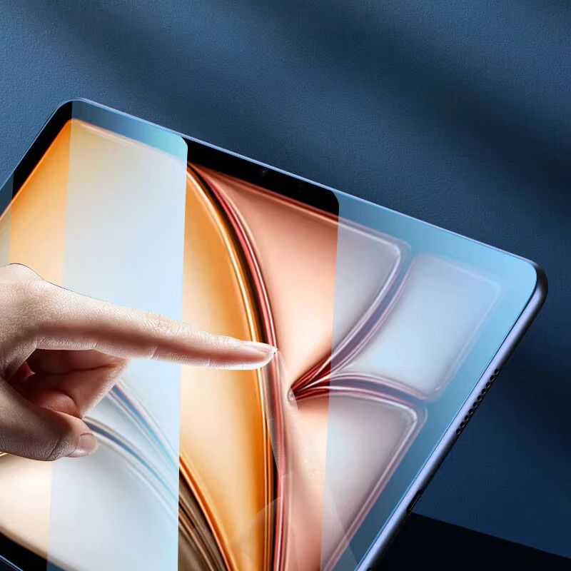 Displayschutzfolie aus gehärtetem Glas für Apple iPad Air M3 11 und 13 Zoll 2025, transparent, HD klar - Bild 4