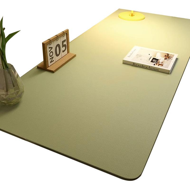 TrendVibeCN Umweltfreundliche rutschfeste Schreibtischunterlage aus Leder für Kinder und Erwachsene, B/B: 100 x 50 cm - Bild 2