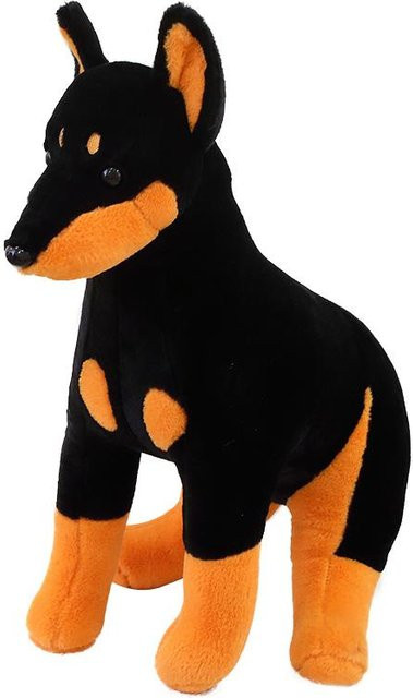 Dobermann-Welpe Simulationshund-Plüschtier, 50cm, ab 14 Jahren - Bild 1