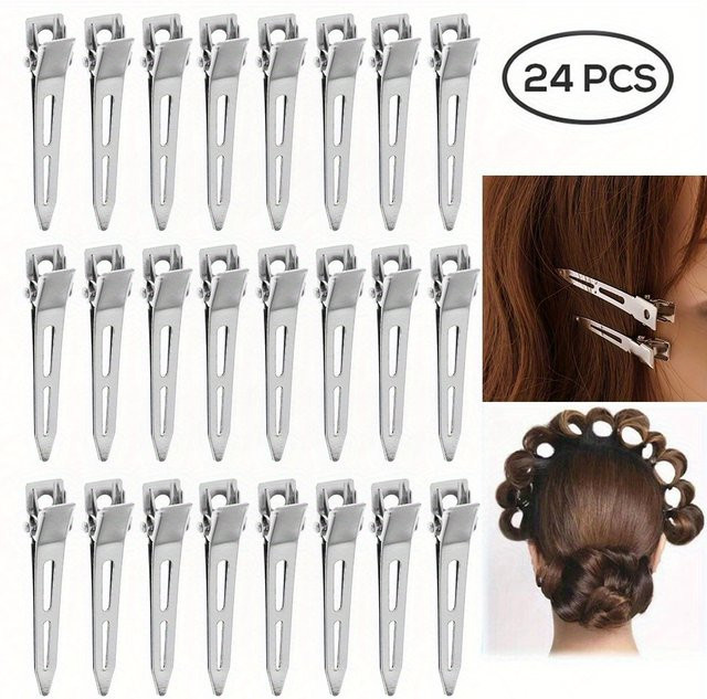 24 Stück Haarspangen für Damen, Styling Werkzeug für Friseur und Salon - Bild 1