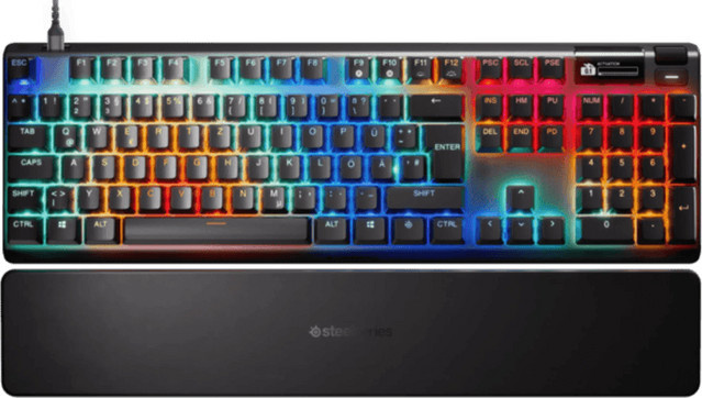 SteelSeries Apex Pro Gen 3 Gaming-Tastatur Qwertz Schwarz mit optischen Schaltern - Bild 1