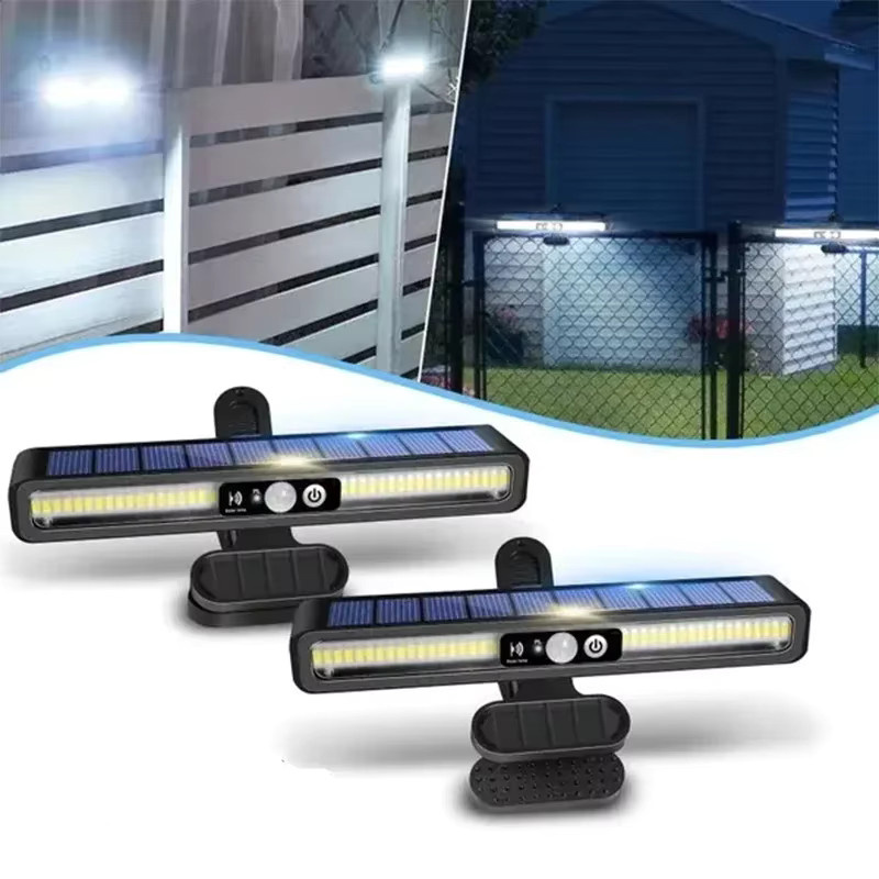 NEWBIRTH Solar-Bewegungsmelderleuchte mit 36 LED für Außenbereiche, Wasserdicht, Schwarz mit Clip-Halterung - Bild 6