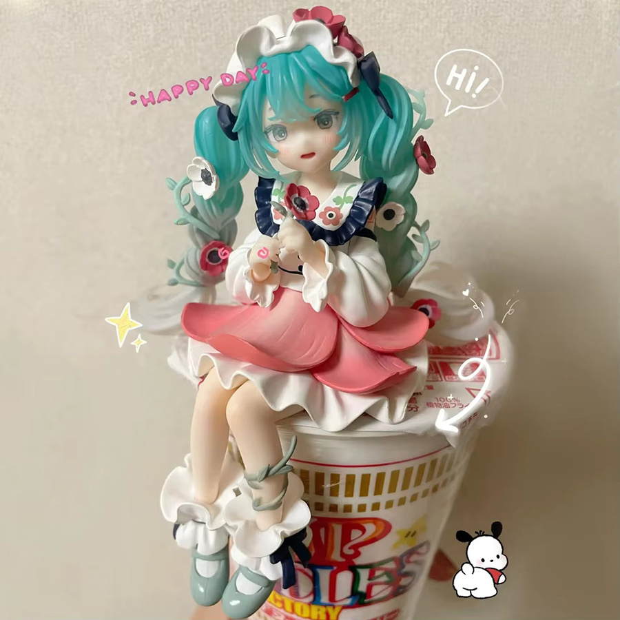 Bandai Hatsune Miku Blumenfee, Actionfigur, 14cm, Mädchen, Kunststoff - Bild 2
