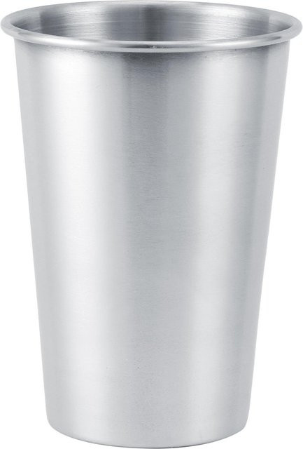 CosyHome Edelstahl Becher in Weiß für Bier, Kaffee oder Tee, spülmaschinenfest und stapelbar - Bild 1