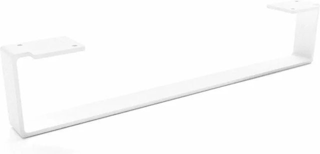 HEVVA Möbelbein LUXEMBURG in Weiß, Höhe: 10 cm, Tiefe: 50 cm - Bild 1