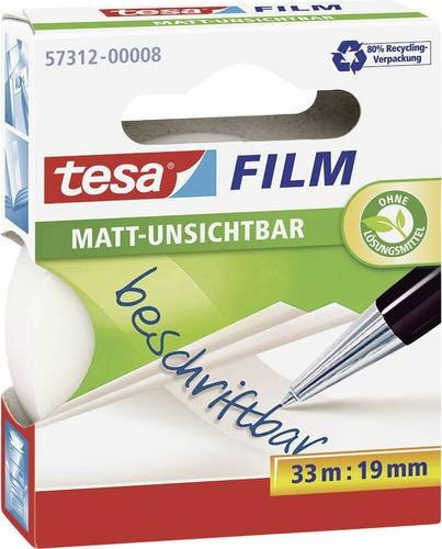 tesafilm Invisible Klebefilm von TESA in Transparent, Breite: 19 mm, Länge: 33 m - Bild 1
