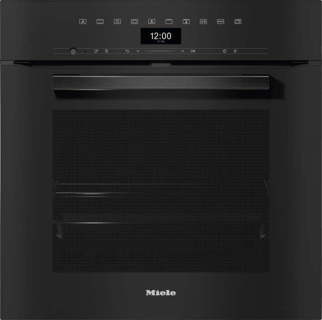 Neff DGC 7450 Einbau-Dampfbackofen in Obsidianschwarz mit WiFi, Steam Assist und Teleskopführungen - Bild 1