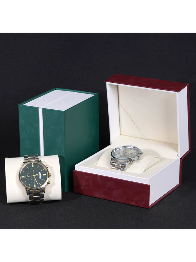 OAKCHARM Uhrenbox Leder, Edelstahl, Unisex - Bild 4