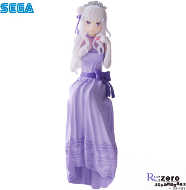 Sega Re:Zero Emilia Actionfigur, Modellpuppe - Bild 1