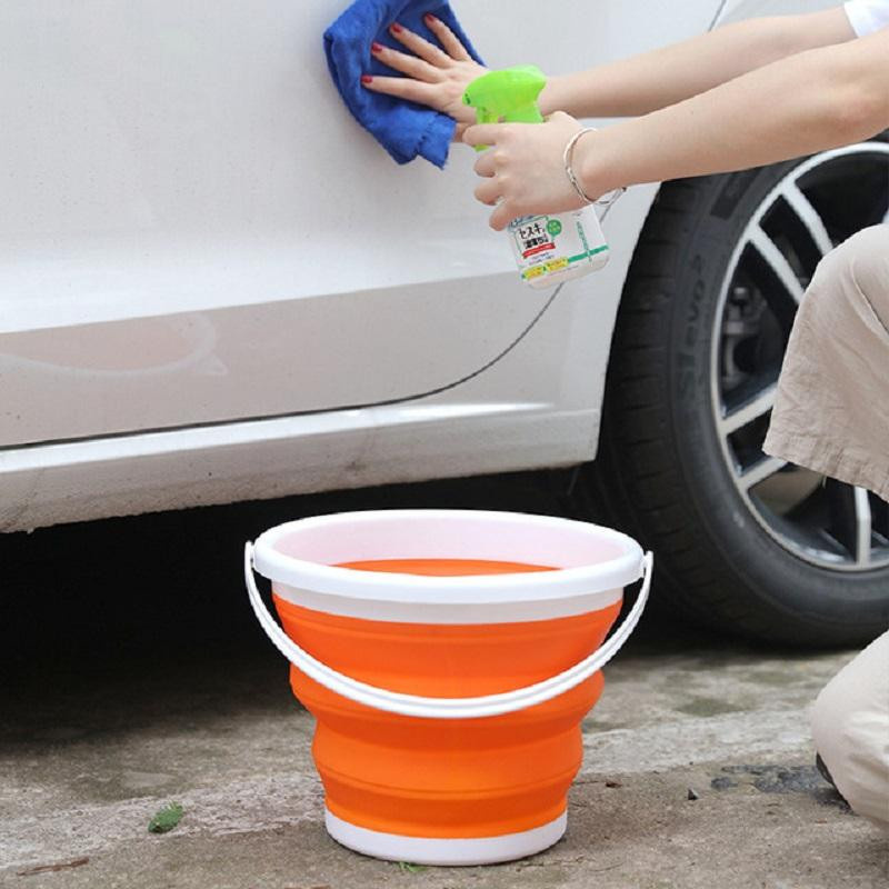 Faltbarer Eimer W132WW für Autowäsche, Haushaltsreinigung und Outdoor-Aktivitäten in den Größen 1,5L, 3L, 5L oder 10L - Bild 1