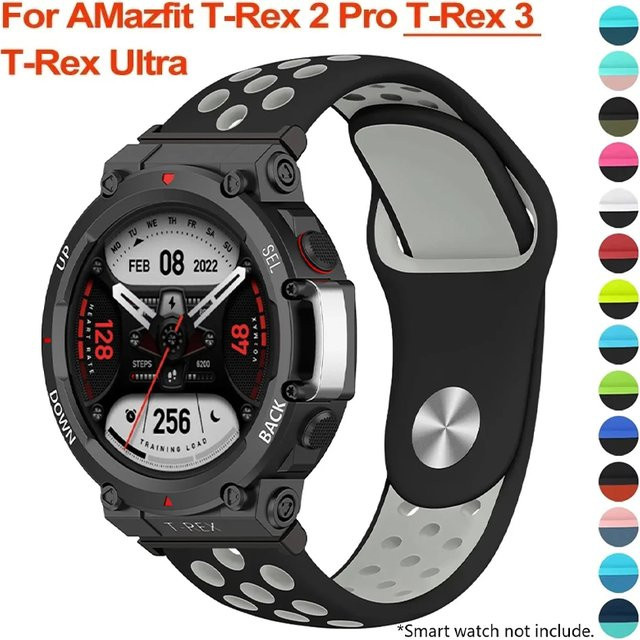 Huami Smartwatch-Armband Silikon, Schwarz, Unisex - Bild 1
