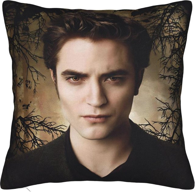 Edwards Cullen Kissenbezüge von JMG Clothing, dekorative Merchandise Kissenhülle in Braun, B/B/B: 30 x 30 x 30 cm - Bild 1