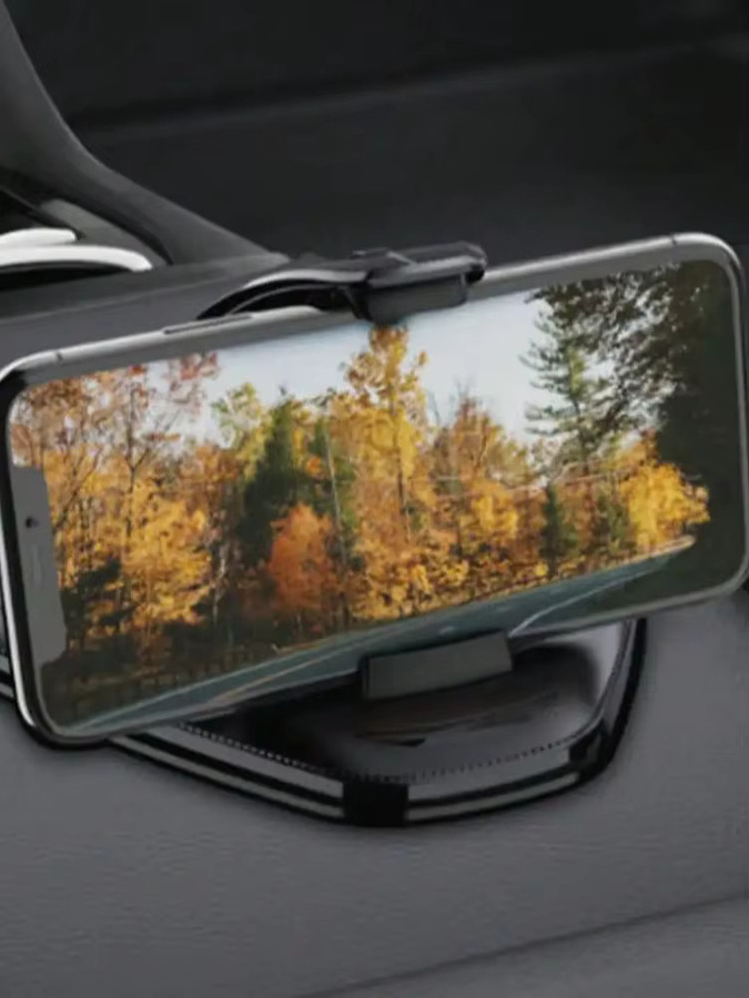 Universeller Autotelefonhalter für das Armaturenbrett mit extra starkem Saugnapf und 360 Grad rotierbarem Kugelgelenk in Schwarz - Bild 3