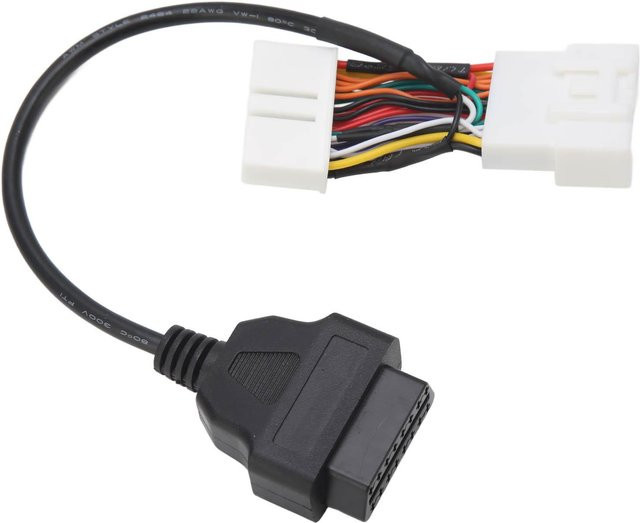 Koogeelife OBD2 Stecker Splitter Auto Diagnose Adapter Kabel für Tesla Model 3 und Model Y 2019-2021, Weiß - Bild 1